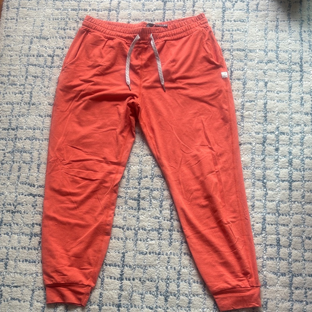 Vuori Women's Orange Joggers
